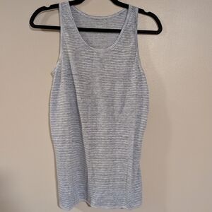 ✨ 5 For $50 J. Crew Light Gray Striped Tank Top